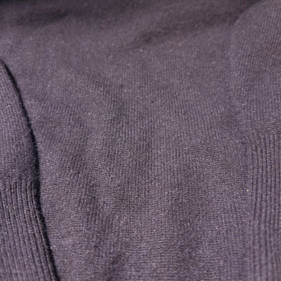 Womens Neiman Marcus Eggplant Puff Sleeve Pure Cashmere Sweater M - Picture 11 of 13